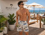 Riviera Pineapple Swim Shorts