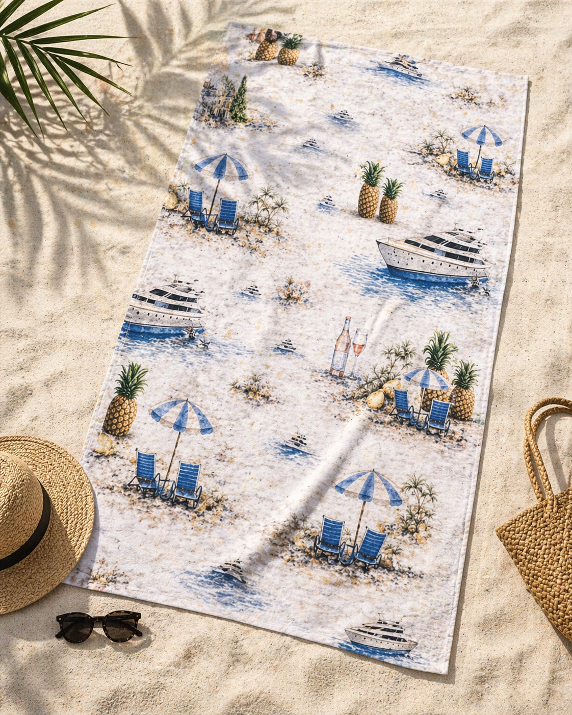 Pineapple Beach Towel