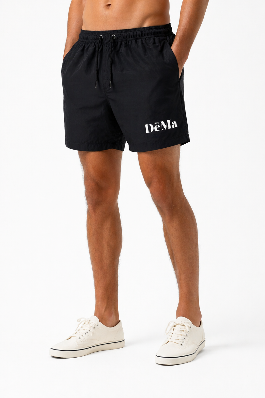 Plage Noir Swim Shorts